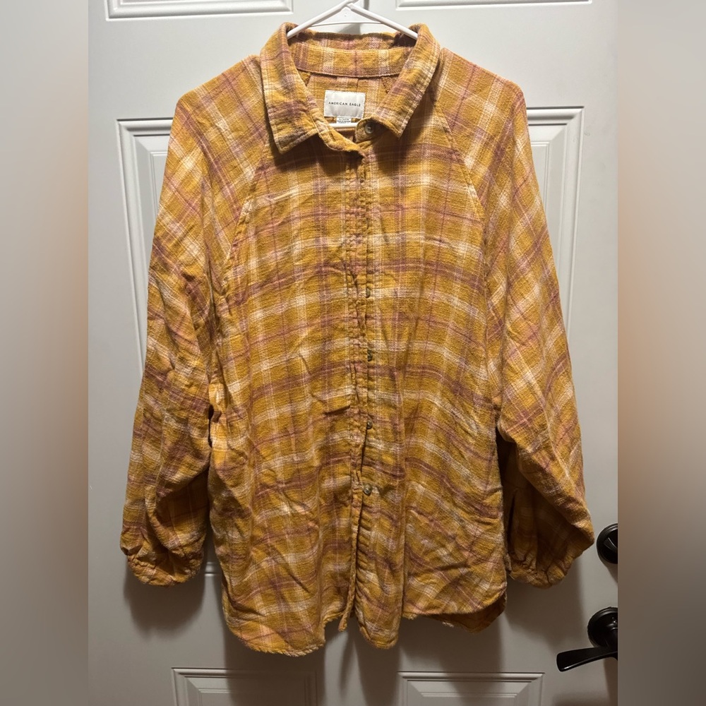 AMERICAN EAGLE WOMENS FLANNEL
